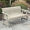 Highwood Usa 5ft Weatherly Garden Bench Outdoor Furniture for Patio, Backyard, Garden AD-BENW3-WAE - alternate 3